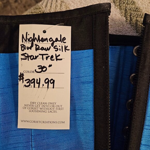 XL Star Trek Science Officer Corset NWT - Picture 3 of 15